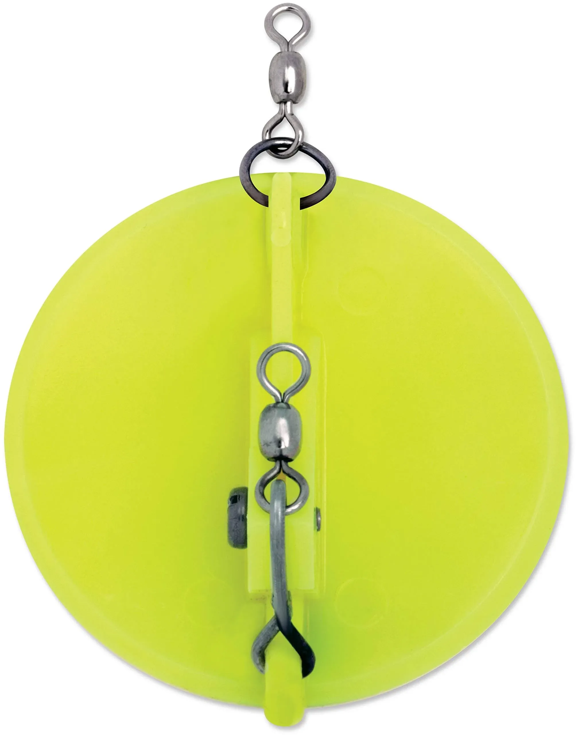 Luhr Jensen 3 Dipsy Magnum Diver Chartreuse/White Bottom