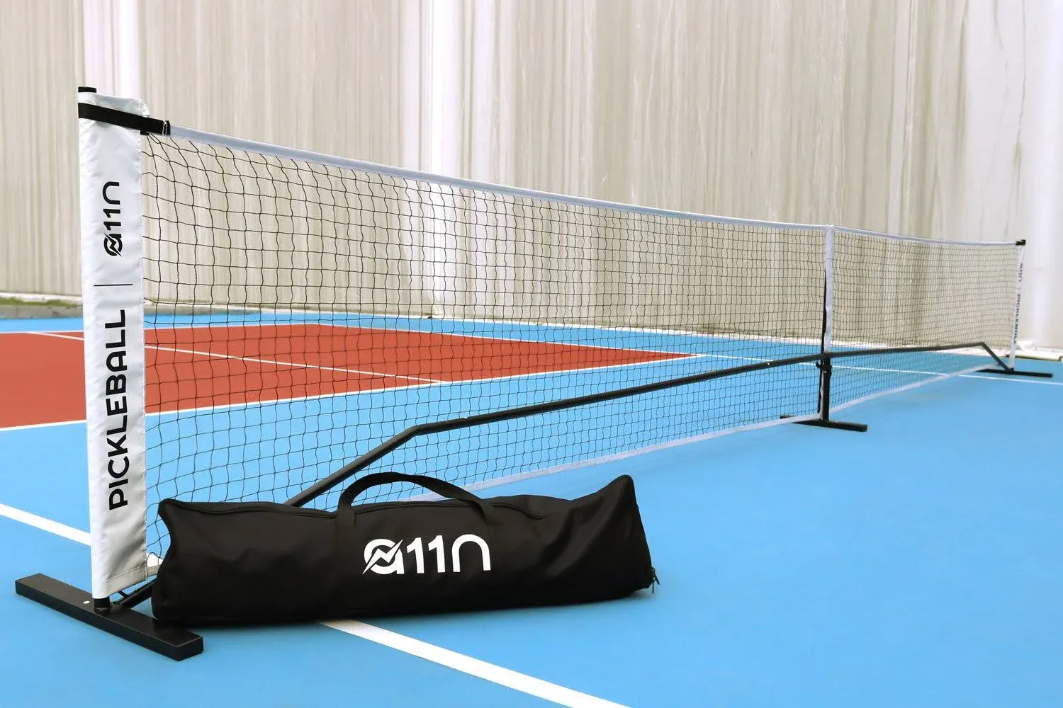 A11N Sports Pickleball Gift 22ft Portable Pickleball Net System Bundle | 5-Min ...