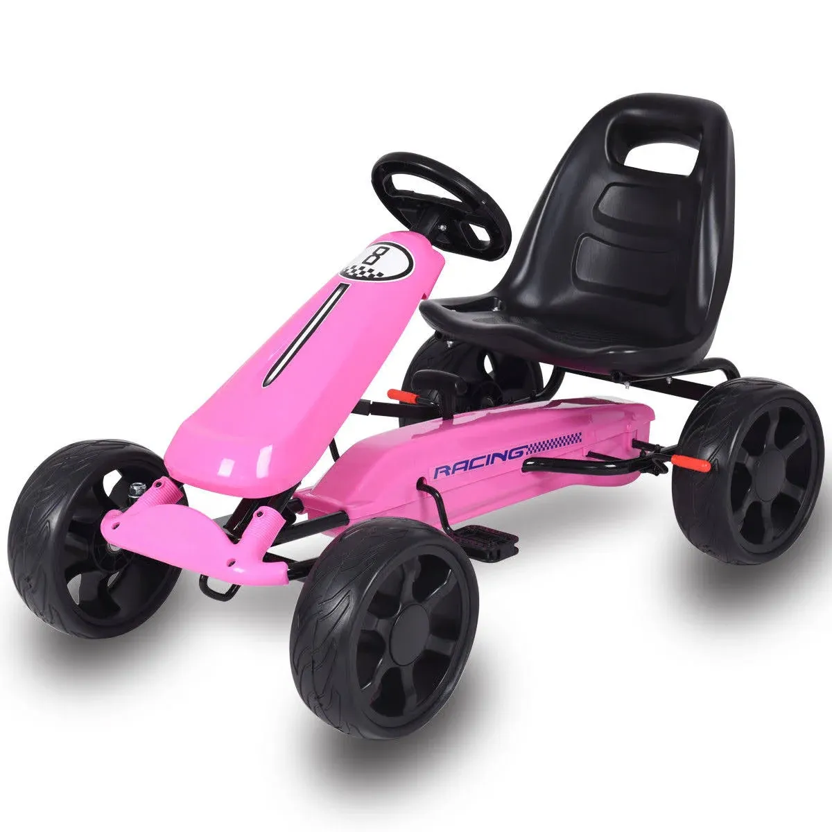 Kids' Ride-on 4-Wheel Pedal Go Kart