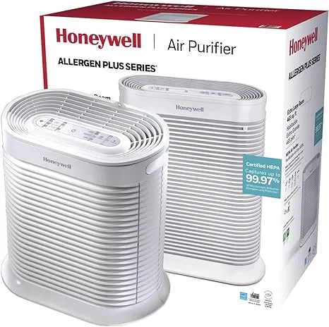 Honeywell HPA304 HEPA Air Purifier, Extra-Large Room (465 sq.ft), White