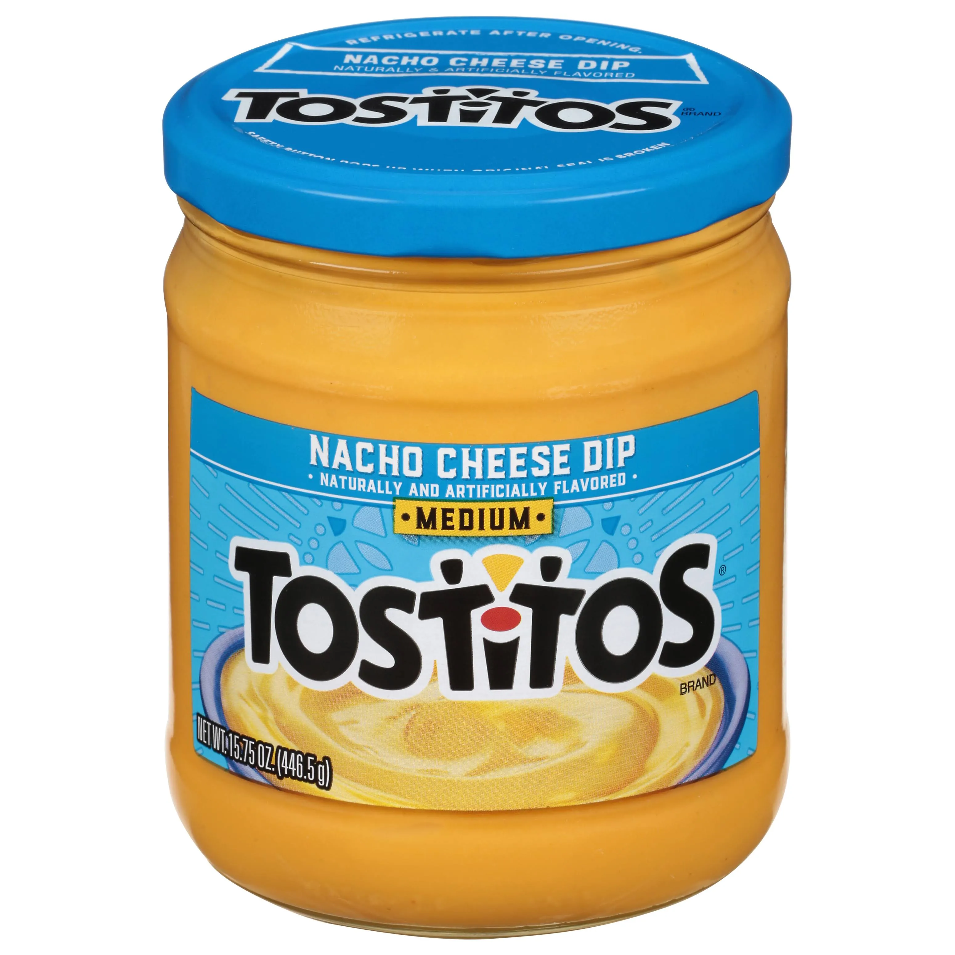 Tostitos Dip, Nacho Cheese, Medium - 15.75 oz