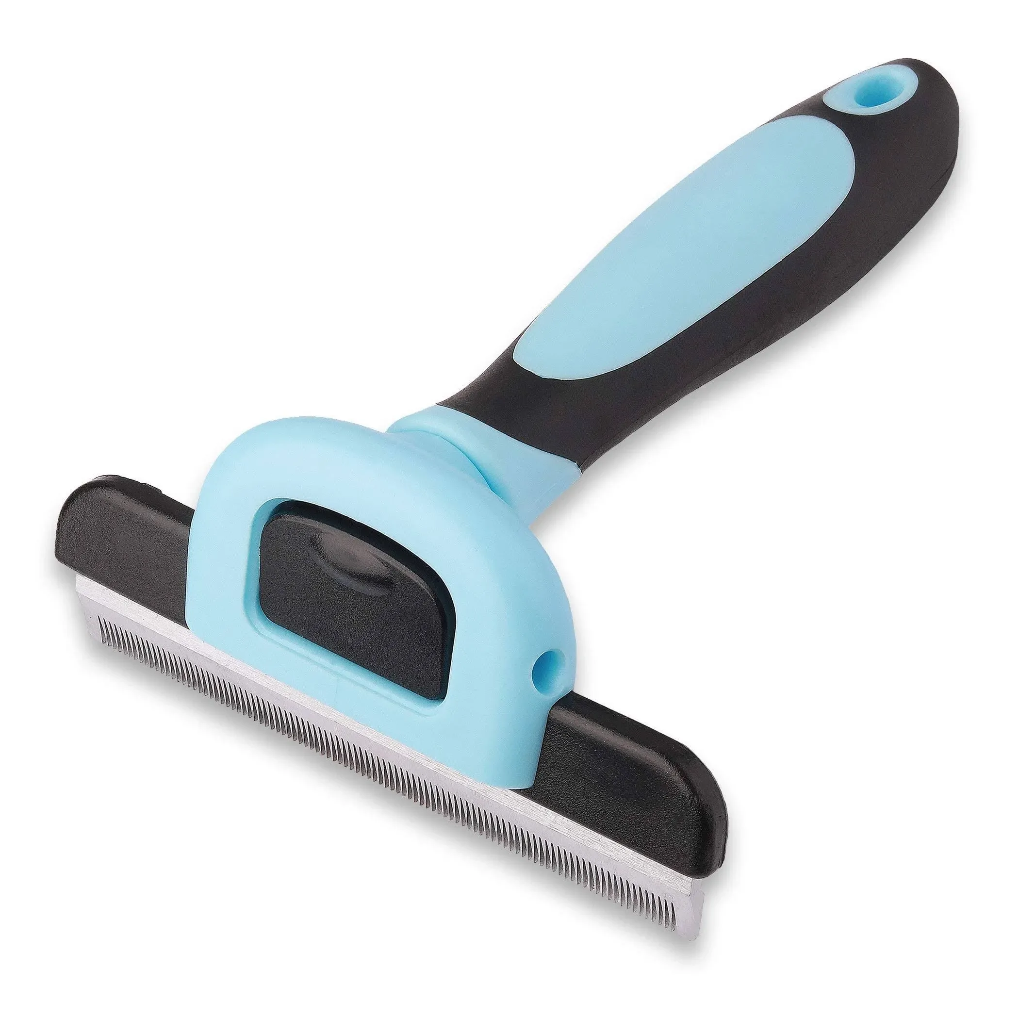 Pets First Professional Pet Brush - Grooming and Deshedding Tool for Cats and Dogs