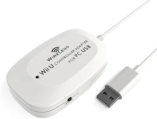 May Flash Wireless Wiiu Pro Controller Adapter for PC USB