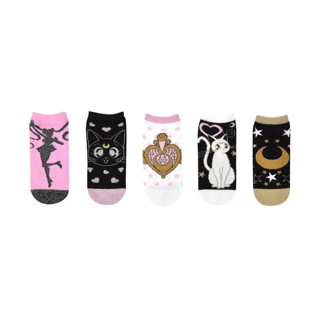 Sailor Moon Lurex Lowcut Socks