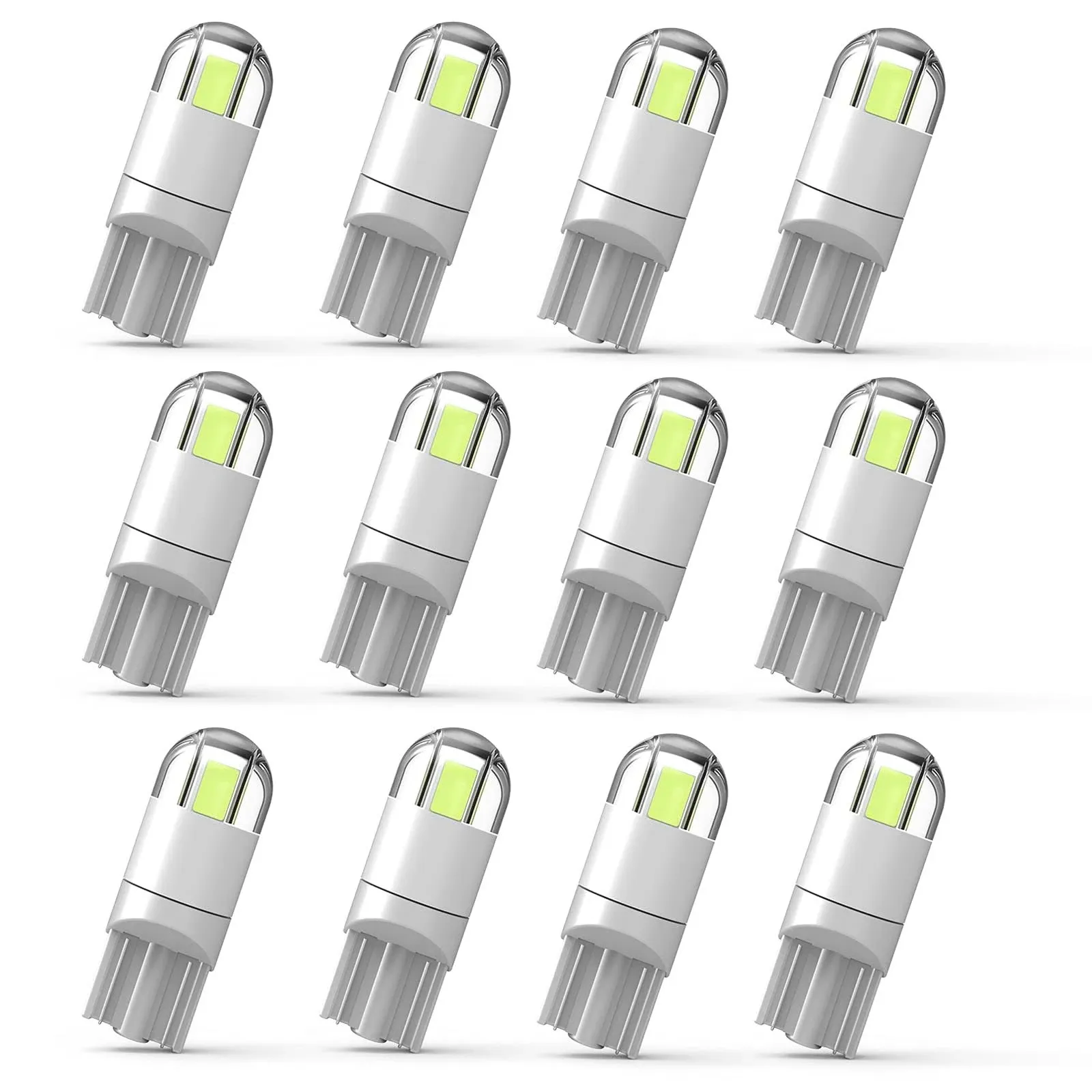 WEIMELTOY 194 Led Car Bulb 3030 Chipset 2SMD T10 194 168 W5W Led Wedge Light ...