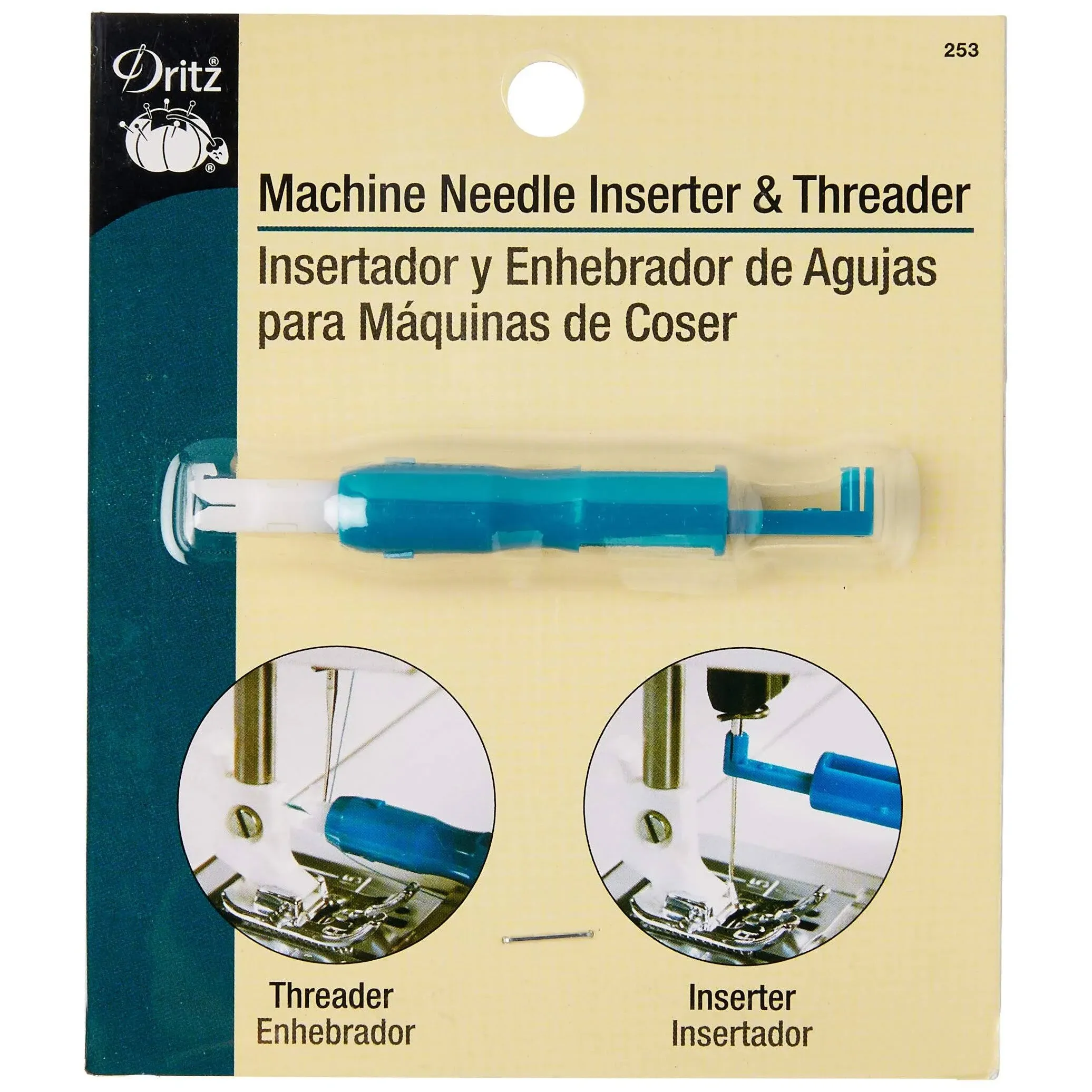 Effortless Needle Inserter - Reduces Eye Strain - Quick Threading - Universal