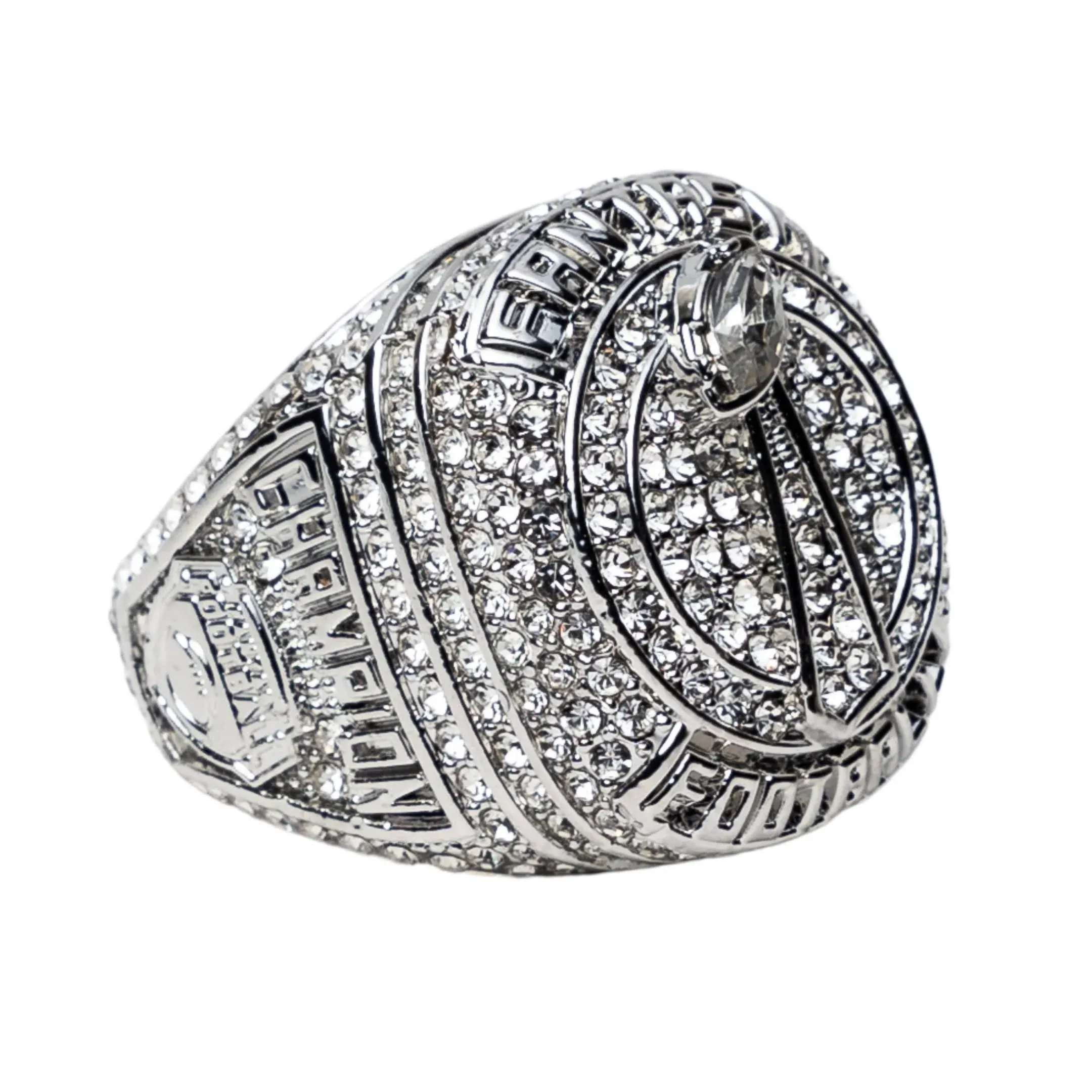 Silver Fantasy Football Ring