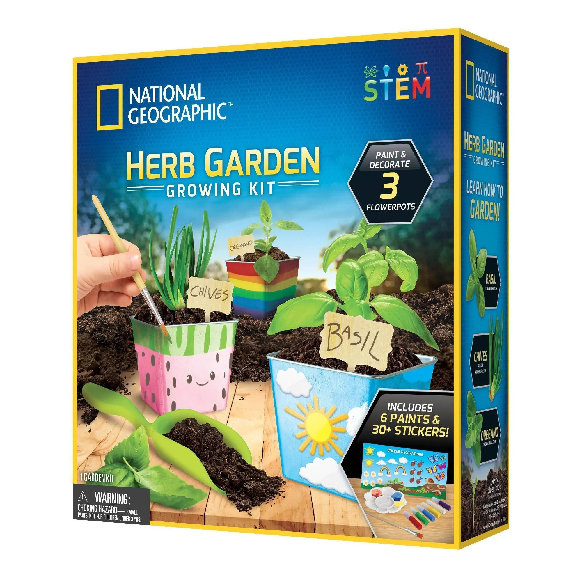 National Geographic Herb Garden Growing Kit