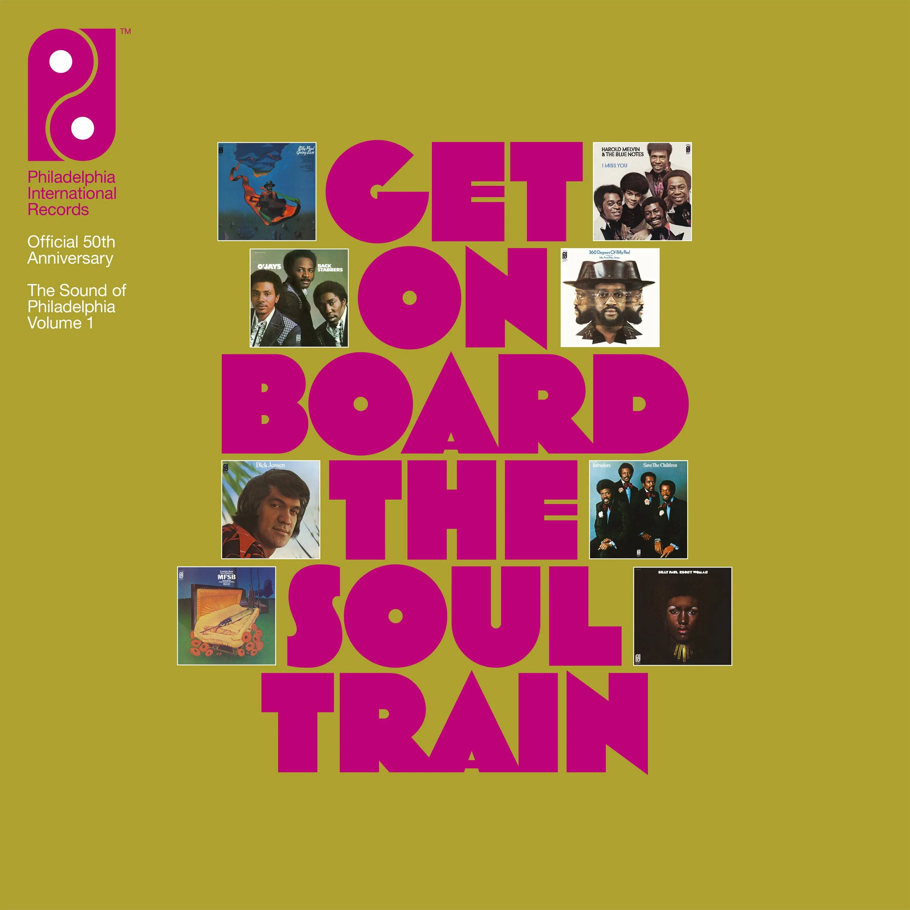 Various-Soul & Funk Get On Board The Soul Train (The Sound Of Philadelphia Volume 1) - Sealed UK Cd album box set