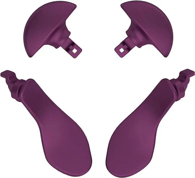 eXtremeRate Back Paddles for PS5 Edge Controller, Metallic Grape Replacement ...