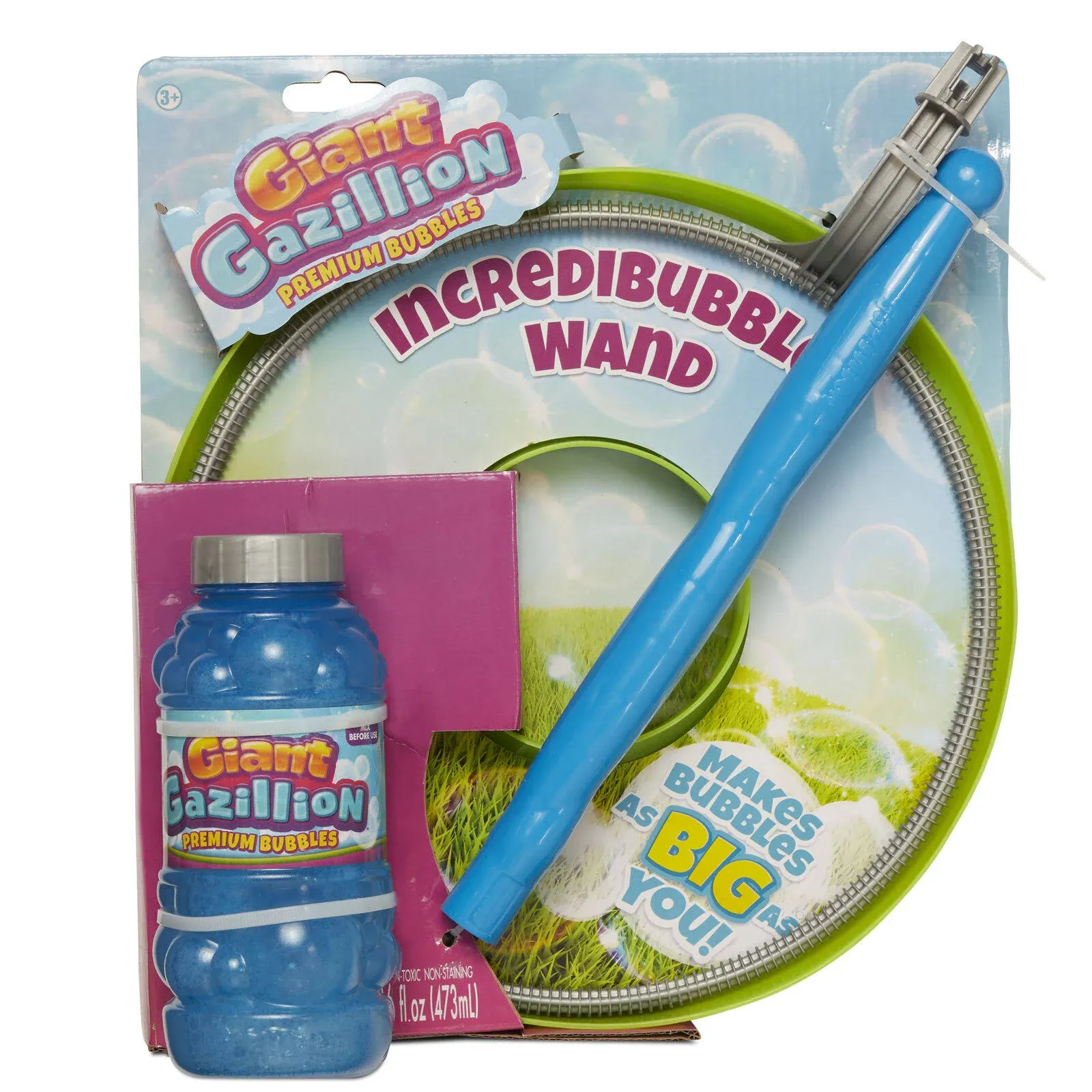 Funrise - Gazillion Bubble Incredibubble Wand, Multi for Toddlers For Ages 3+