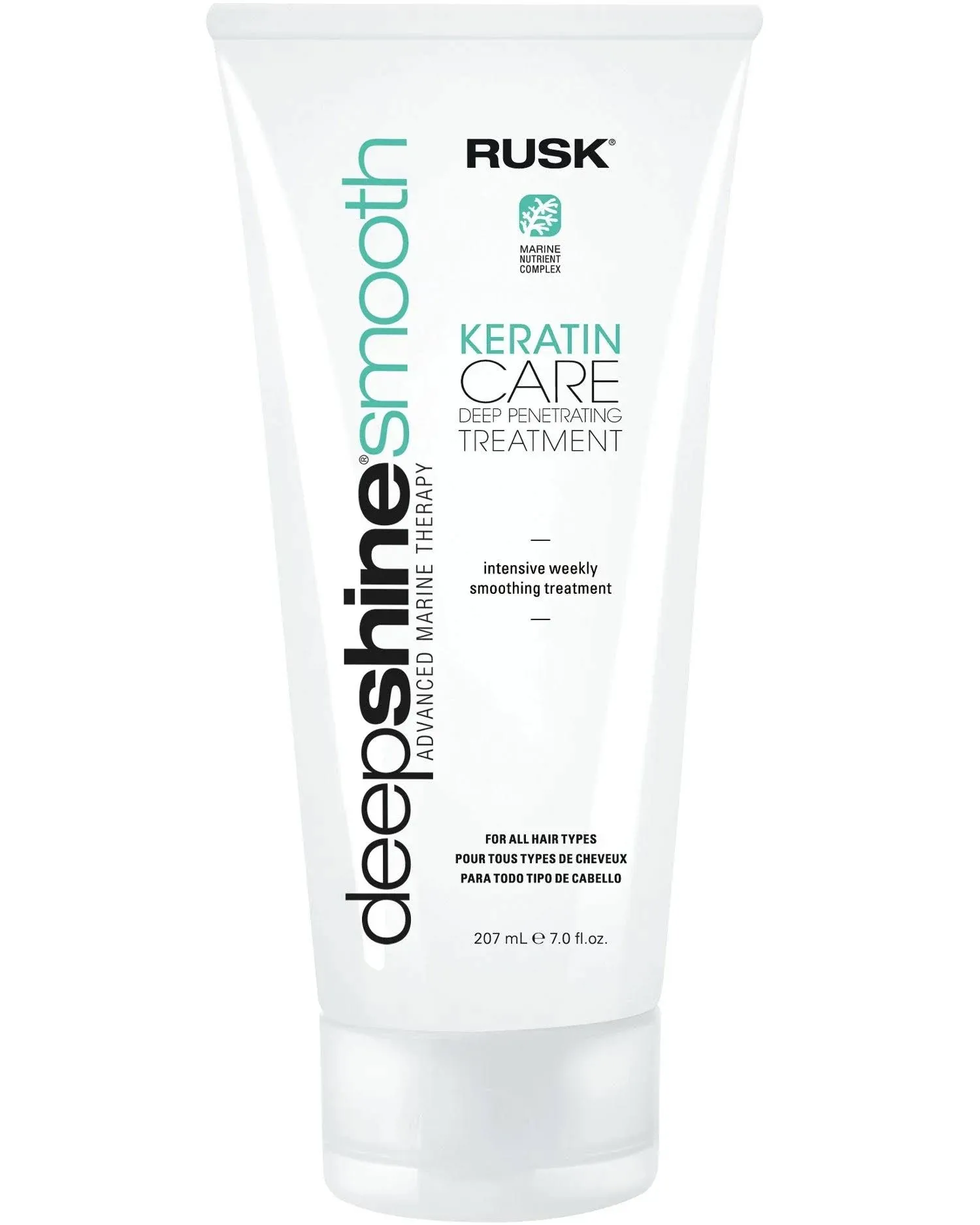 Rusk Deepshine Smooth Keratin Care Deep-Penetrating Treatment 7 OZ