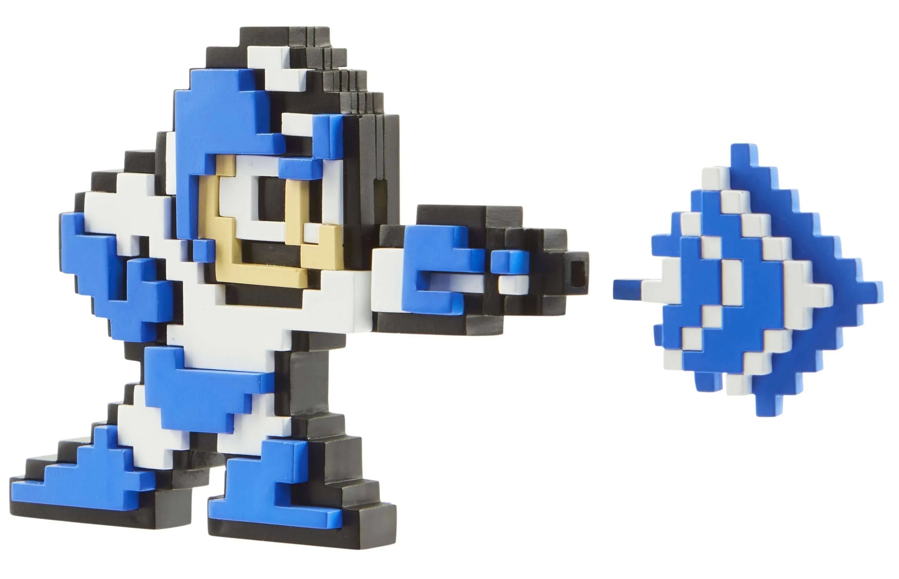 Megaman Classic 8-Bit Blue Mega Man Vs Cut Man Mini Figure 2-Pack