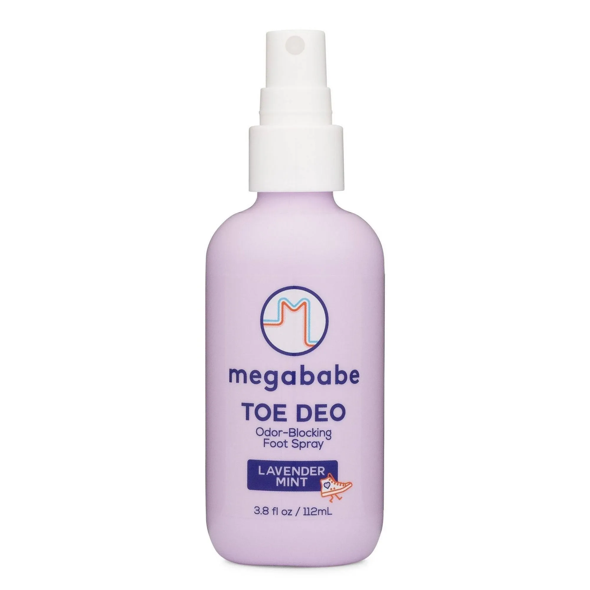 Megababe Toe Deo Odor-blocking Foot Spray | 3.8 fl oz