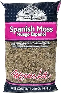 Mosser Lee ML0560 Spanish Moss, 250 Cubic Inches