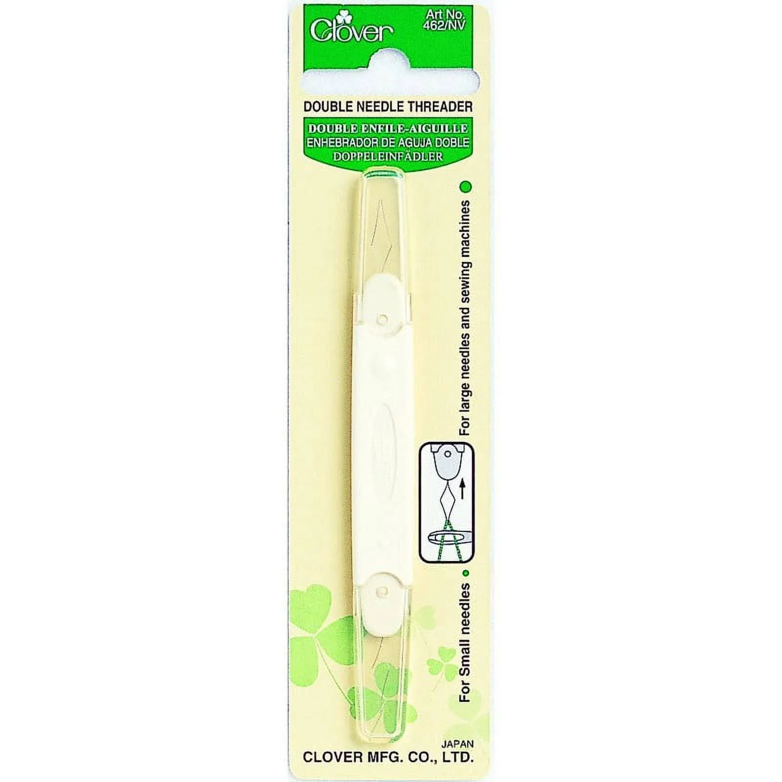 Clover Double Needle Threader