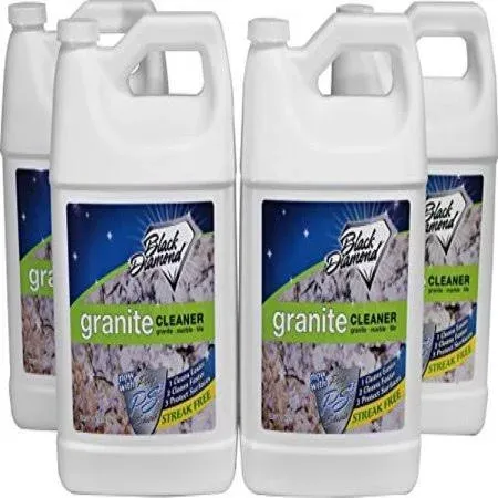 Black Diamond Stoneworks Granite Counter Cleaner: USDA Certified BIOBASED- Safe for Granite and other stone countertops. Safe for food contact formula to keep your countertops looking fresh and clean!