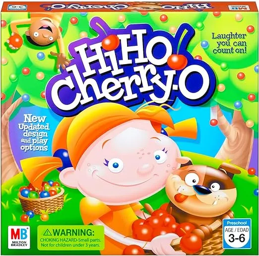 Hasbro Gaming Hi Ho Cherry-O Board Game | Preschool Games for Kids | 2-4 Players for Girls & Boys | Ages 3+ (Amazon Exclusive)