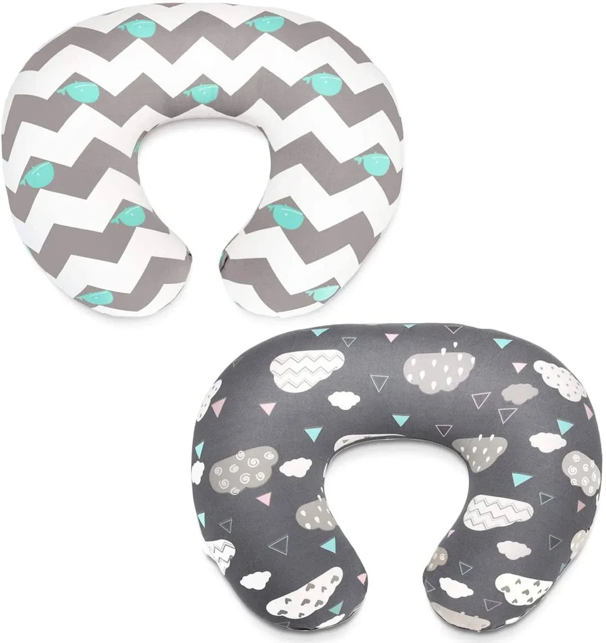 2PC Newborn Baby Breastfeeding Pillow Cover Nursing Pillow Cover Slipcover