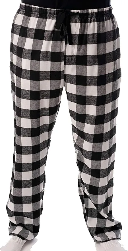 #followme Men's Flannel Pajamas - Plaid Pajama Pants for Men - Lounge & Sleep PJ Bottoms