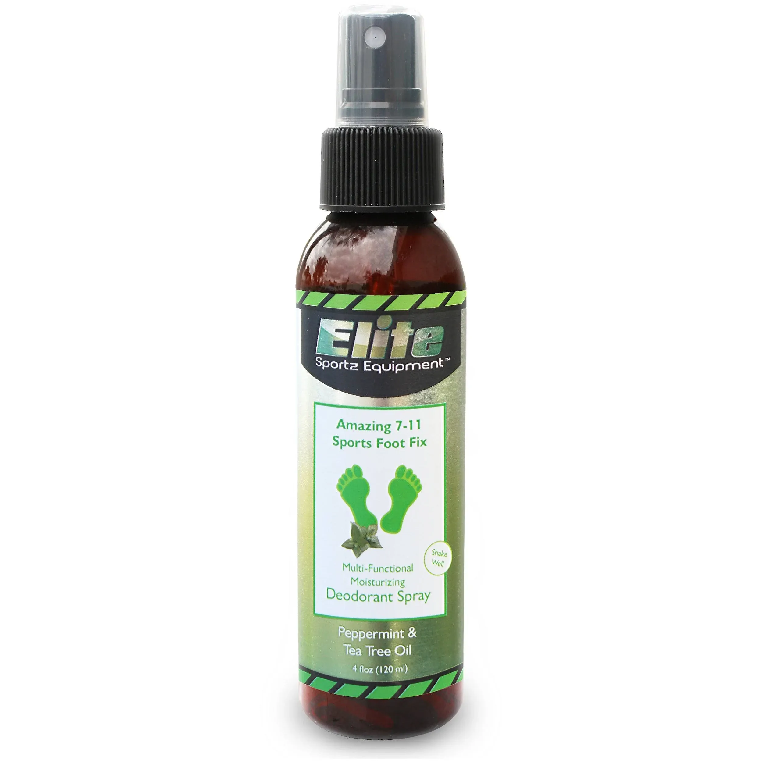 Elite Sportz Shoe Deodorizer - 4 oz Foot Spray and Shoe Odor Eliminator - No More Smelly Shoes or Stinky Feet with our Peppermint Shoe Freshener - Small Gift for Men & Women