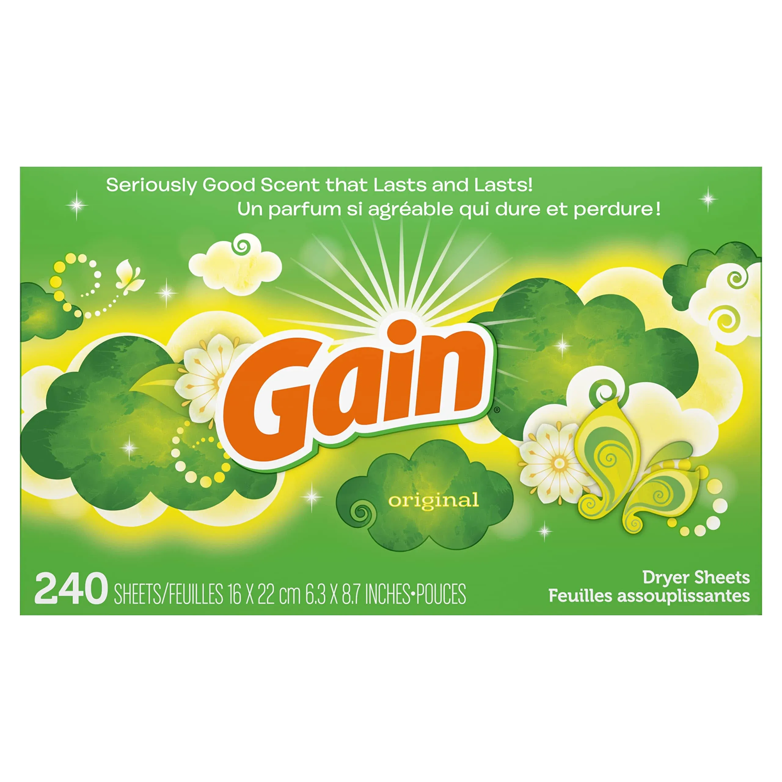 Gain Dryer Sheets Original