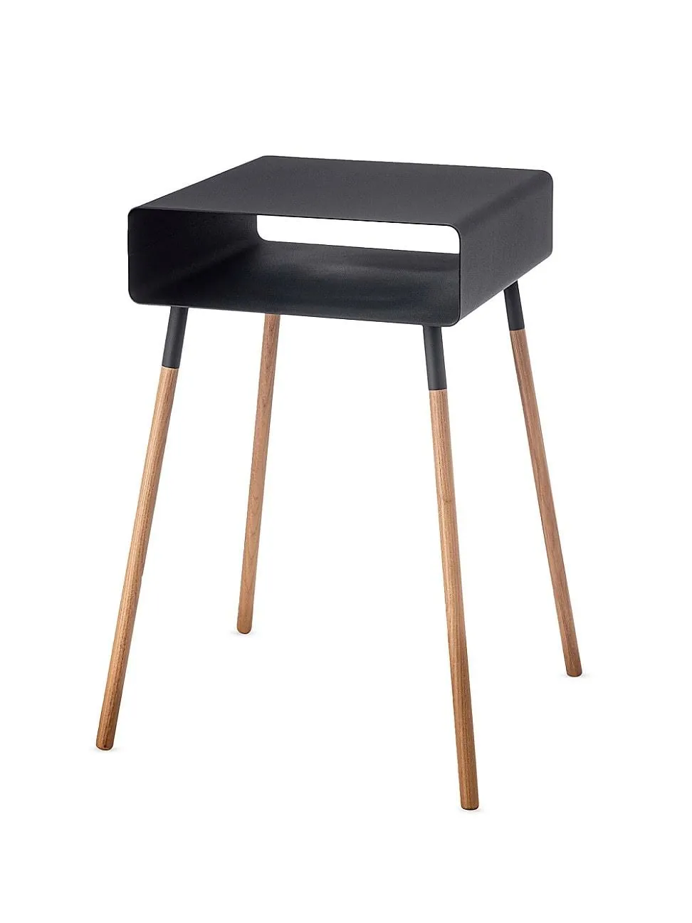 Storage Table - Steel + Wood - Yamazaki Home Black