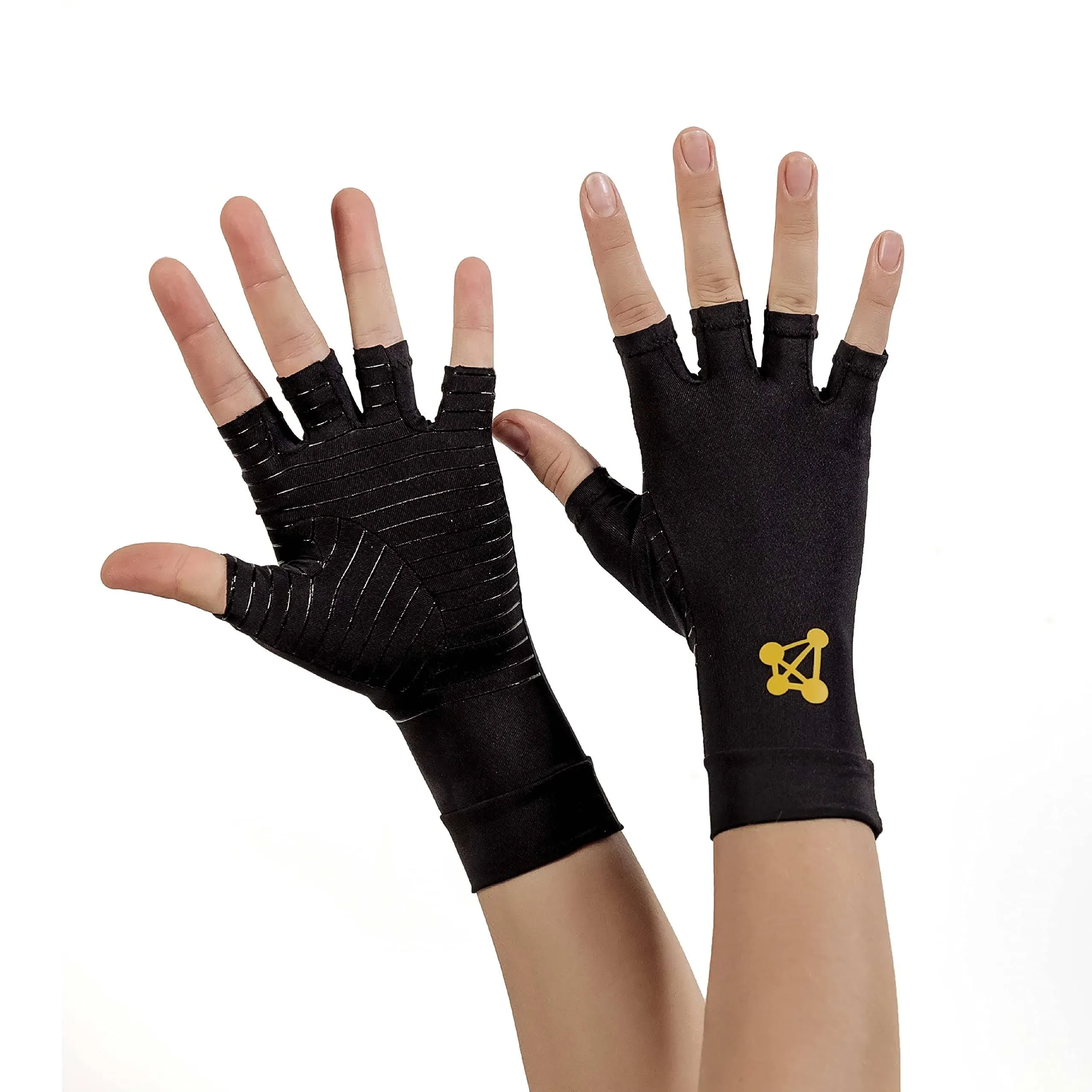 CopperJoint Fingerless Compression Gloves