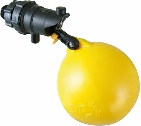 Jobe Valves J-RJV20, 3/4", Black/Yellow Rojo Float Valve