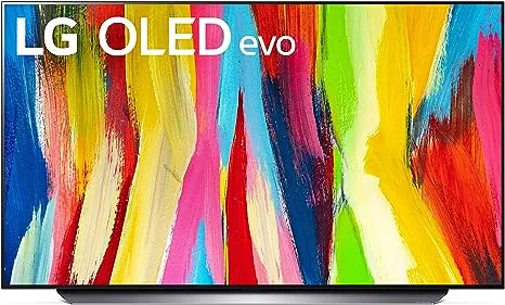 LG C2 Series 48-Inch Class OLED evo Smart TV OLED48C2PUA, 2022 - AI-Powered 4K TV, Alexa Built-in, Dark Silver