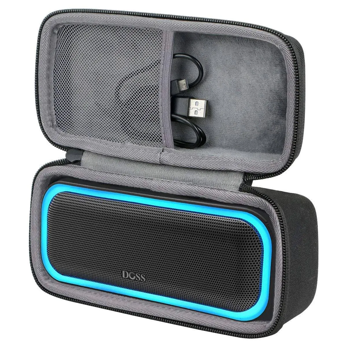 co2CREA Hard Travel Case for Doss Soundbox Pro Portable Wireless Bluetooth ...