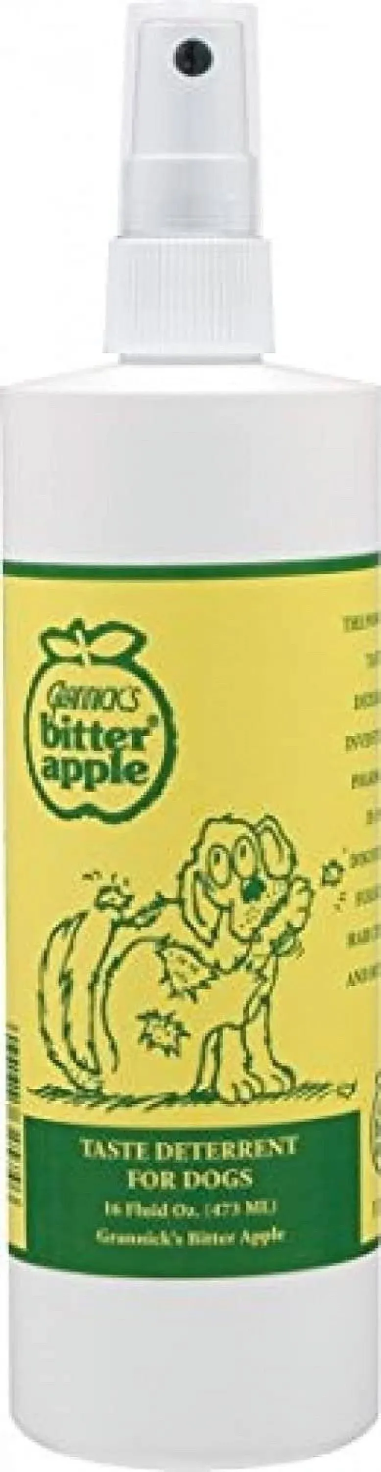 Grannick's Bitter Apple for Dogs Spray Bottle - 16 Ounces