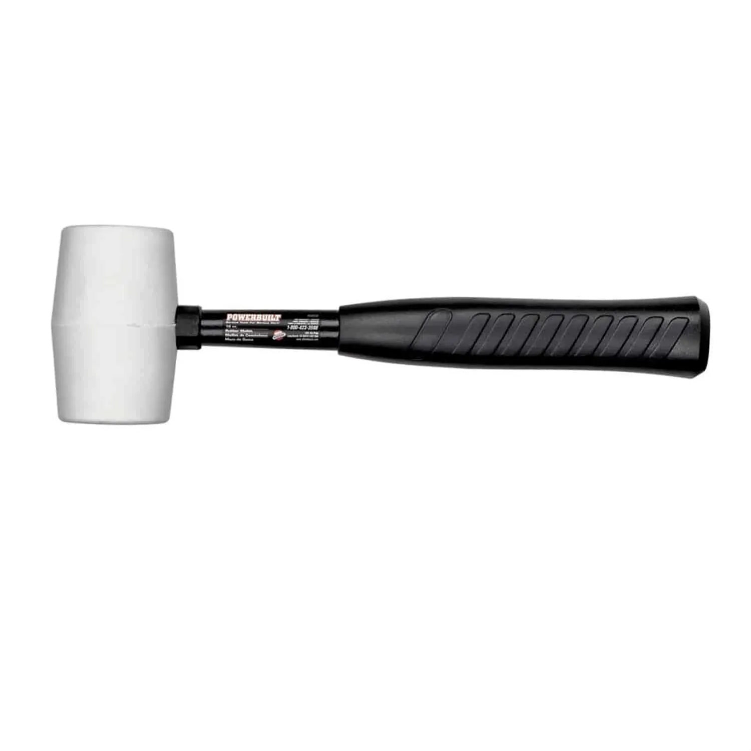 Powerbuilt 648336 16 oz White Rubber Mallet