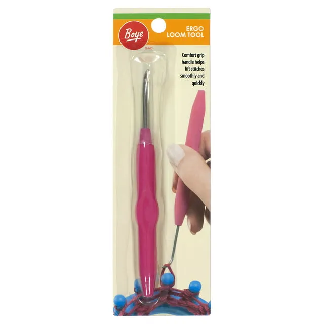 Boye Ergonomic Knitting Loom Hook Tool