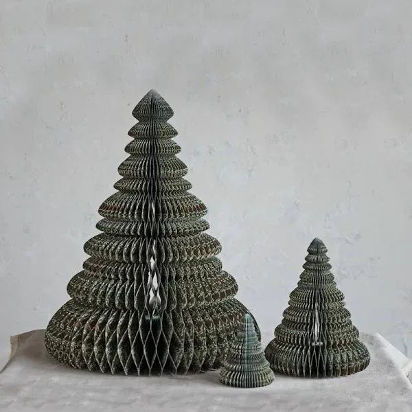 Handmade Honeycomb Trees