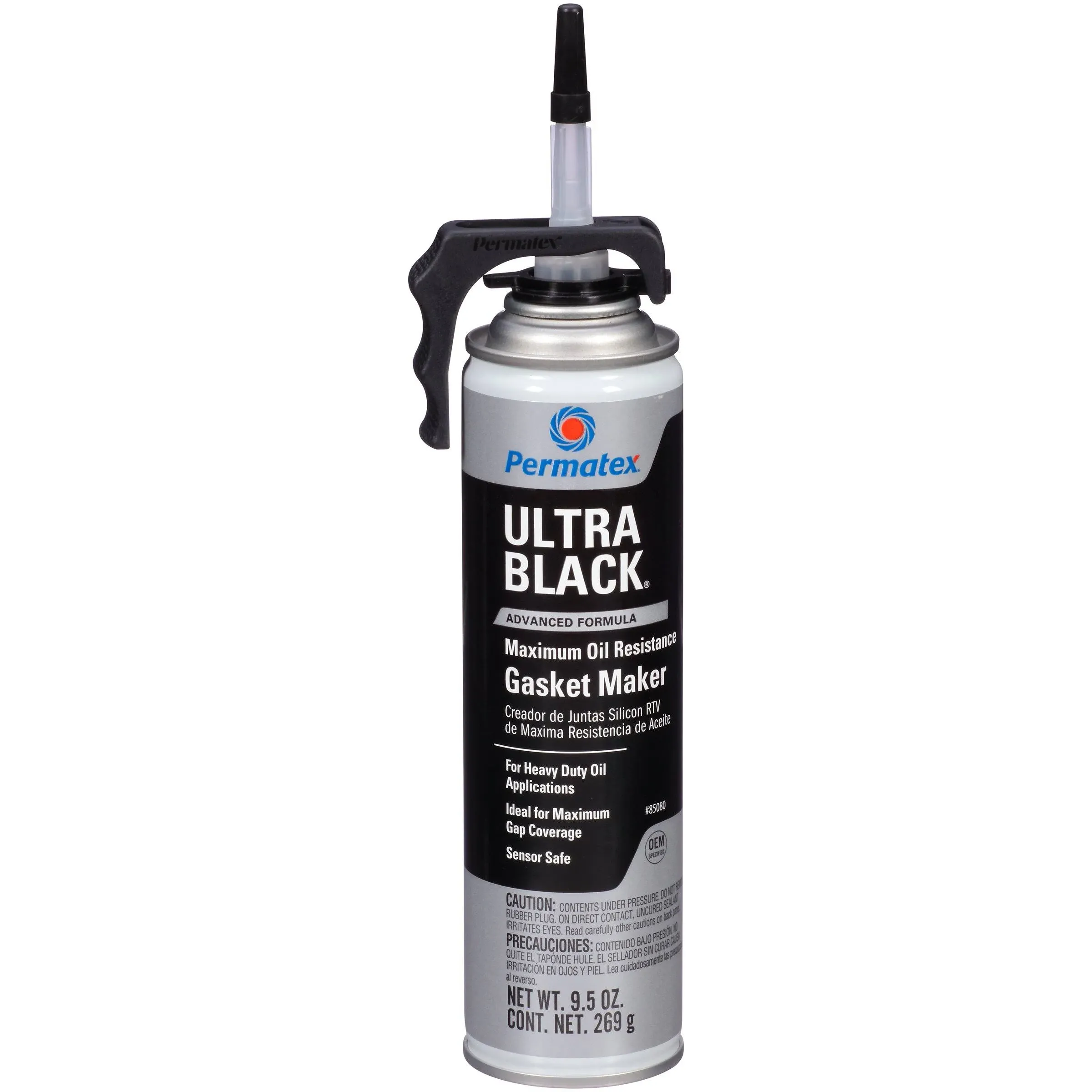 Permatex Ultra Black Gasket Maker, RTV Silicone - 9.5 oz