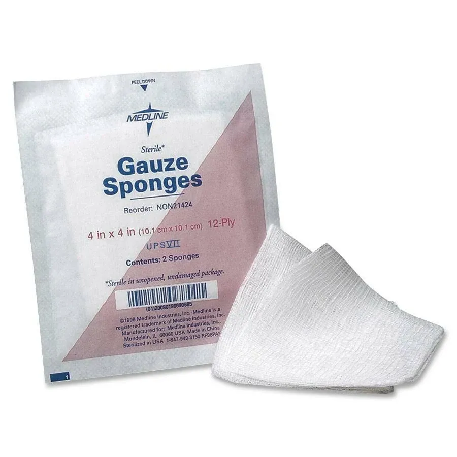 Medline Sterile Gauze Sponges