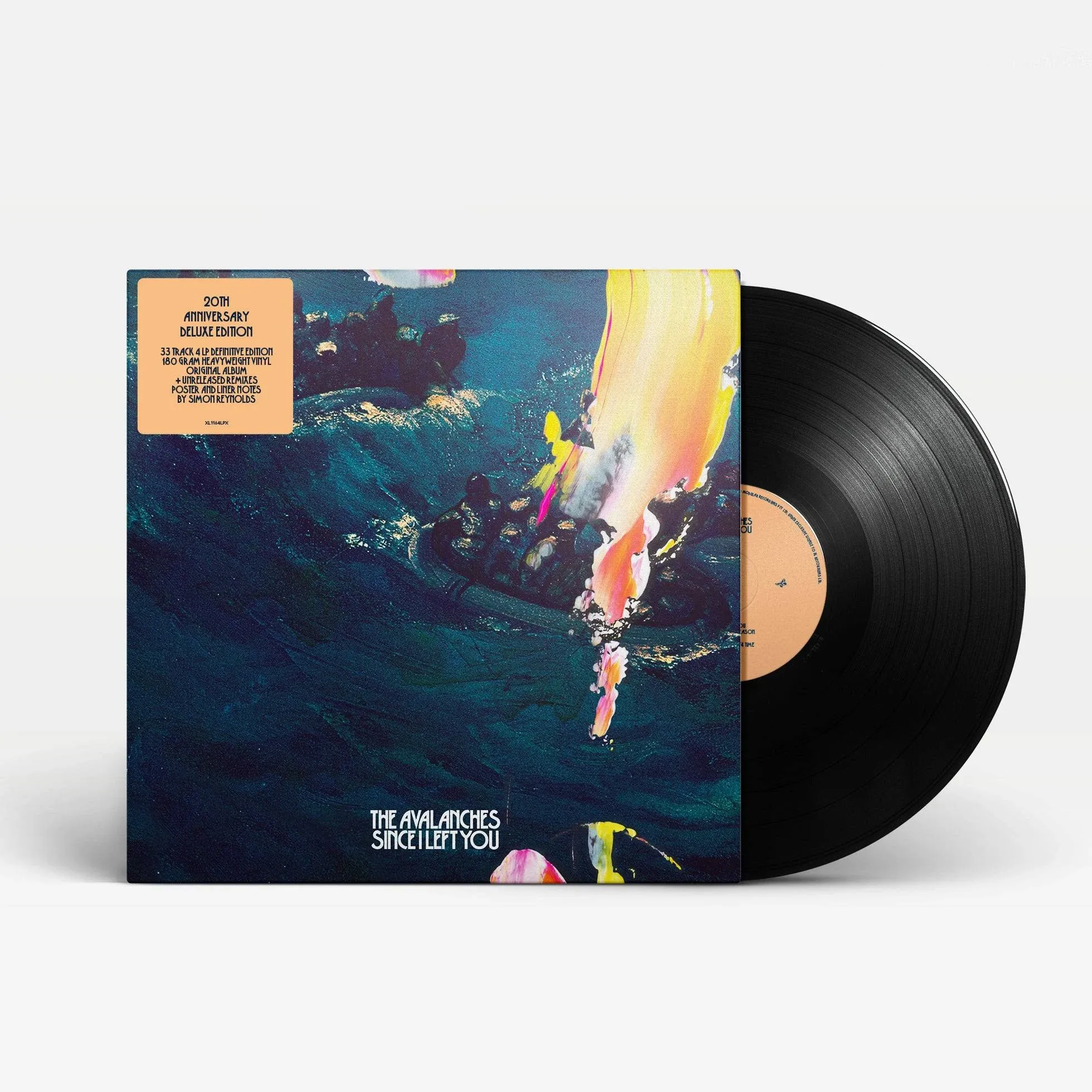 The Avalanches – Since I Left You / 20th Anniversary Deluxe Edition / 33 Track 4 LP Definitive Edition, 180 Gram Heavyweight Vinyl, Original Album + Unreleased Remixes, Poster And Liner Notes / XL Recordings 4x LP 2021 / XL1164LPX