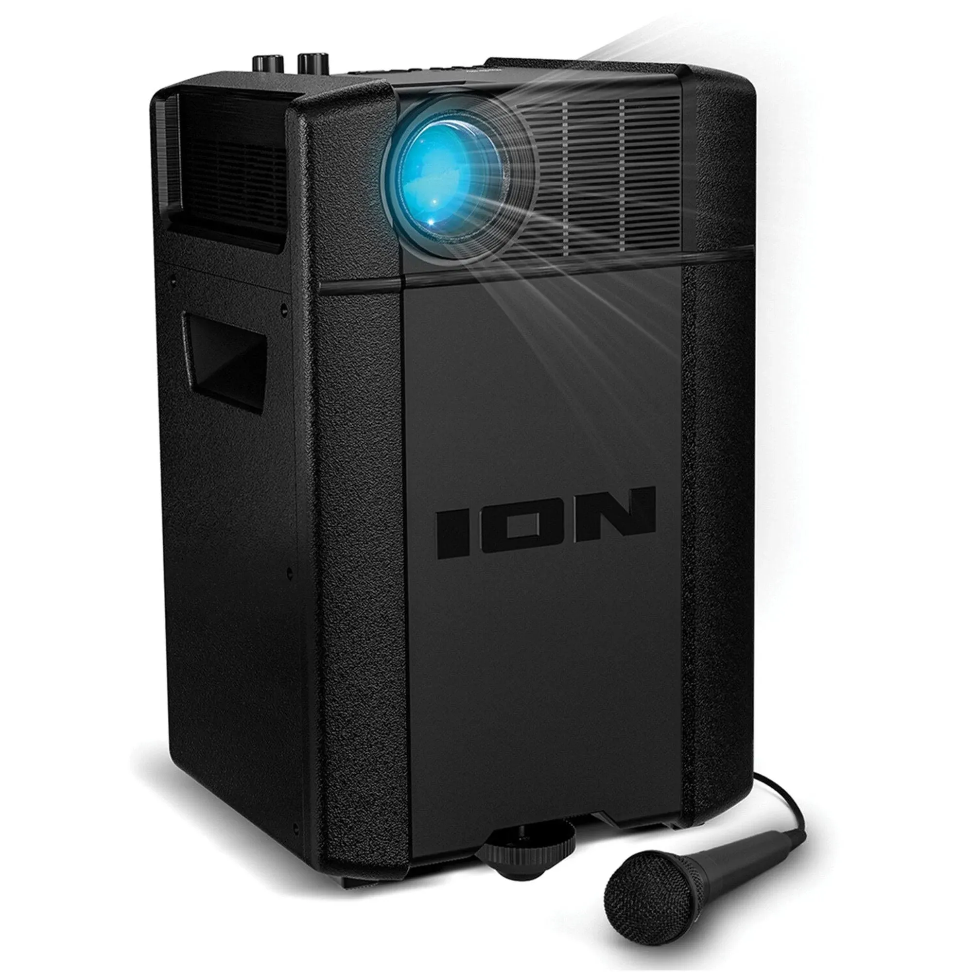 ION Projector Deluxe Portable Projector Speaker for Movies and Sports