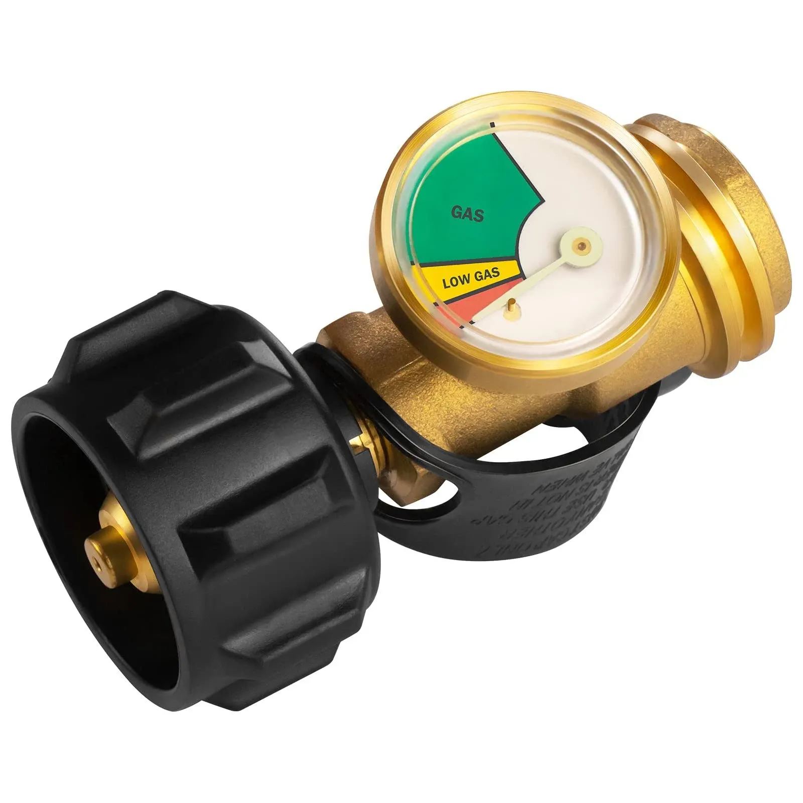 Propane Tank Gauge Level Indicator Leak Detector Gas Pressure Meter Universal...