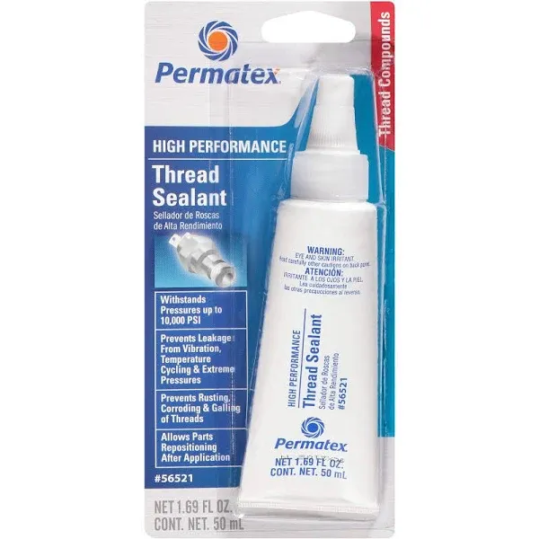 Permatex High Performance 565 Thread Sealant, 50ml Tube