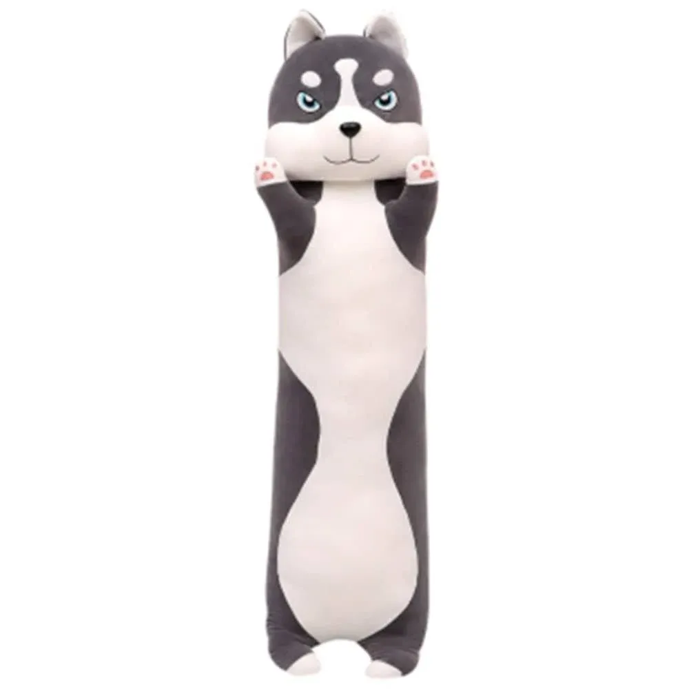 OUKEYI 27.5 Inches Cute Long Husky Dog Plush Soft Toy,Creative Cartoon Erha Doll ...