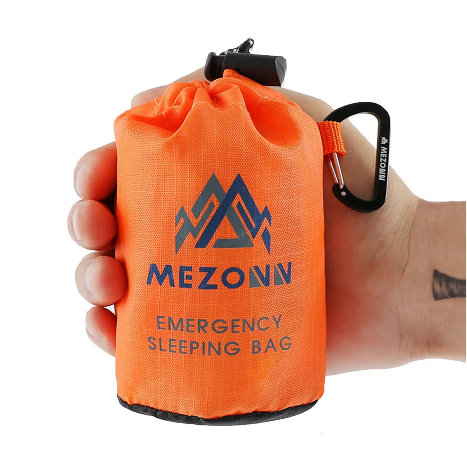 Mezonn Emergency Sleeping Bag Survival Bivy Sack Use As Emergency Blanket ...