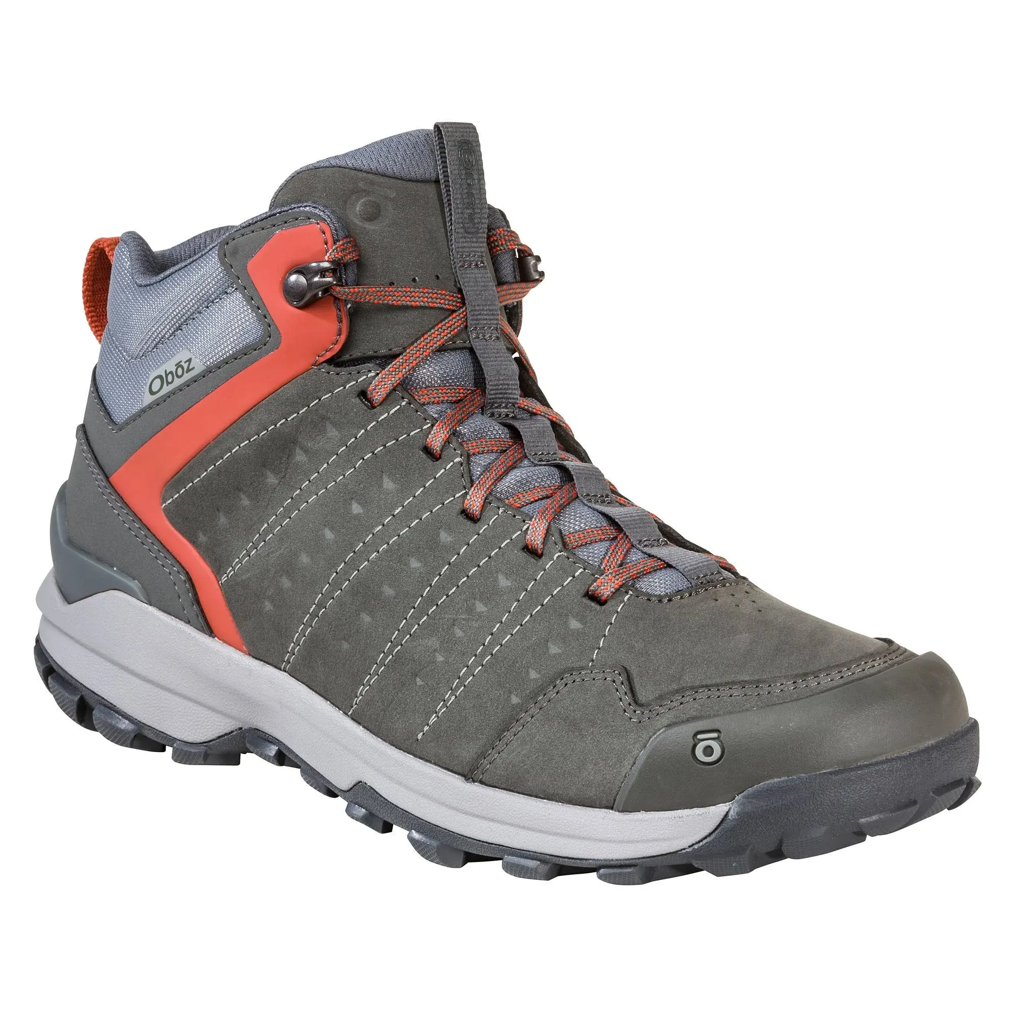 Oboz Men's Sypes Mid Leather B-Dry Shoe - 10 - Gunmetal