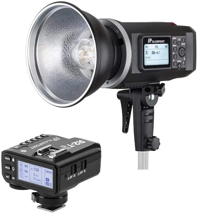 Flashpoint XPLOR 600 HSS TTL Battery-Powered Monolight with Built-In R2 2.4GHz ...