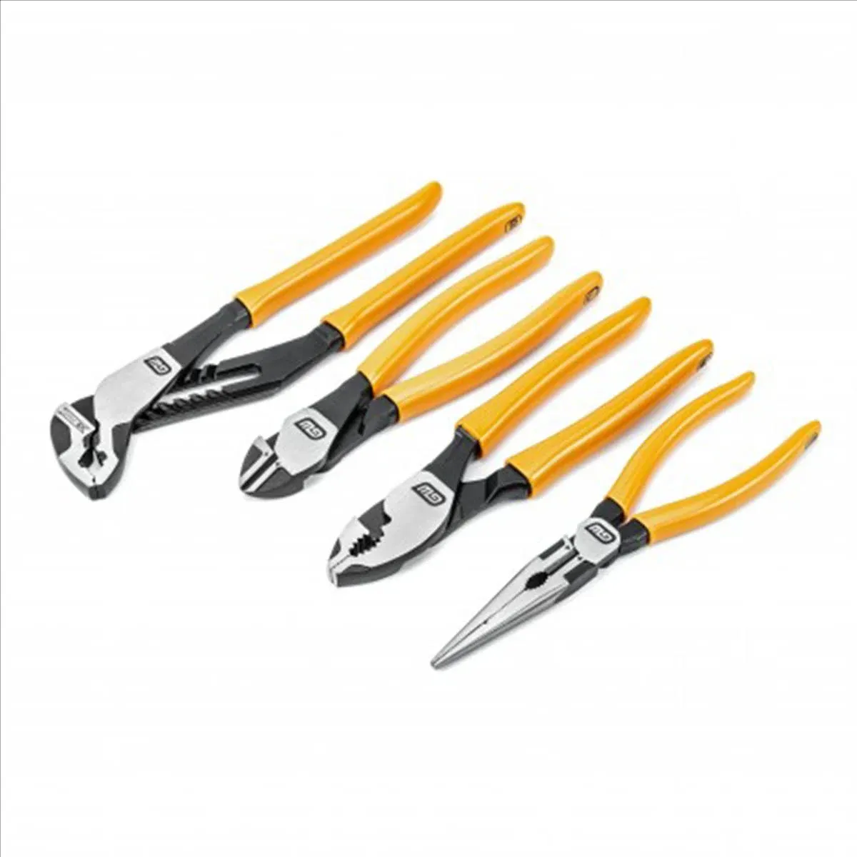 GearWrench 82203 4 Piece Pitbull Dipped Handle Mixed Plier Set