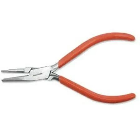 BeadSmith® 3-Step Round Hollow Pliers with Double Spring for 3-5mm Loops