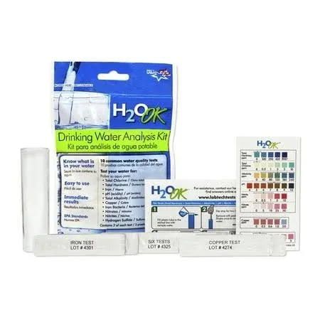 Mosser Lee H2O OK Drinking Water Analysis Kit