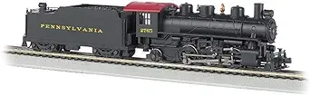 Bachmann 51528 HO Prairie 2-6-2 Steam Locomotive w/Smoke & Tender Pennsylvania