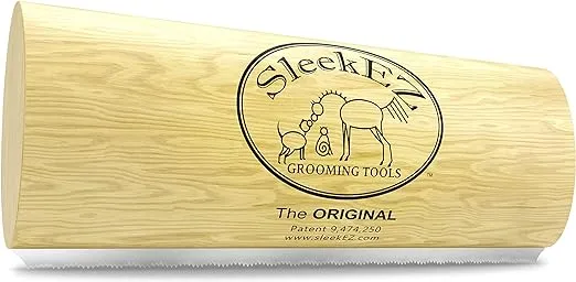 SleekEZ Dog Brush for Shedding & Dog Grooming Supplies, Deshedding Dog Brush, Dog Brush for Short Haired Dogs, Dog Brush for Long Haired Dogs, Metal Dog Comb, Dog Hair Brush, Dog Shedding Brush